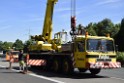 LKW in Boeschung A 3 Rich Frankfurt Hoehe Roesrath Lohmar P070